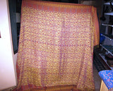 Cashmere Blanket Afghan Throw Red