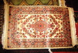 Persian Rug Small Size, 2x3, Silk Wool Blend